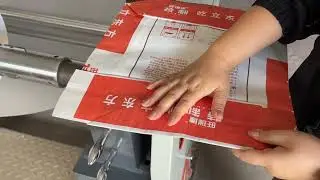 Paper valve cement bag making machine 