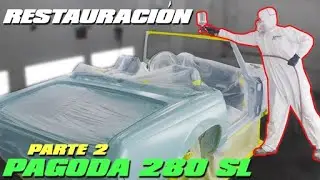 RESTAURACIÓN TUTORIAL Mercedes Benz PAGODA 280 SL Parte 2 MAGIC CUSTOM By Lele / Leandro Castello