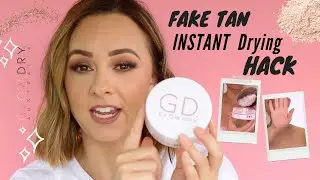 Fake Tan INSTANT Drying Hack! | No white marks | quick dry | self tan hack