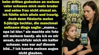 meine tochter machte ein foto beim gedenken &ndash; was darauf zu sehen war, lie&szlig; mich eiskalt erschauern