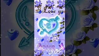 #S letter name art status✨ Love of name art video🥰 Beutiful name art design👩&zwj;❤️&zwj;👨#love#shorts#like