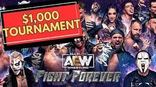 AEW: Fight Forever Tournament for $1,000 with Jebailey commentary