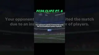 Pt.6 ⭐️🏆  #fc26 #highlights #proclubs #elite #competitive