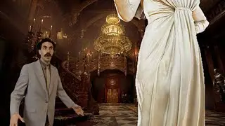 Borat and Ethan visit Castle Dimitrescu