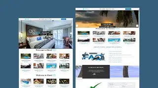 Разработка адаптивного веб-сайта для бронирования отелей с использованием HTML, CSS и JavaScript | Пошаговая инструкция