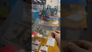 How to Seal Currency Sleeves DANREL Radio Frequency Plastics Welding Machine