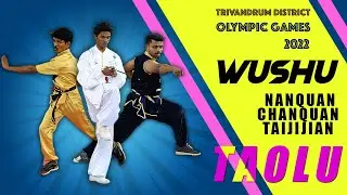 WUSHU TAOLU MEN FINALS | 1st Trivandrum District Olympic Games 2022| Kerala Olympic