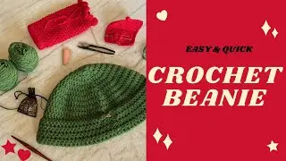 HOW TO: CROCHET BEANIE ★ BEGINNER FRIENDLY