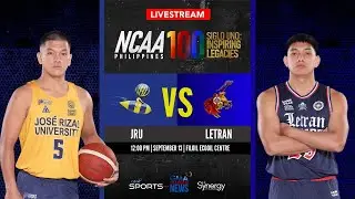 JRU vs Letran (Men&rsquo;s Basketball) | NCAA Season 100