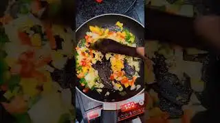 Cooking video after a long long time..Veg Fried rice during WFH🫣 🍚 #shorts #cooking #viral #trending