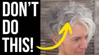 Gray Hair Style Mistakes That You Will REGRET