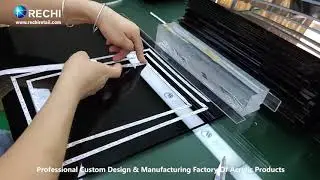RECHI |Custom Acrylic Display Factory|How To Make Counter Acrylic Retail POS Display For Electronics