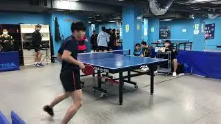 12/31 乒博桌球 公開賽 黎彥廷 對 洪胥恆