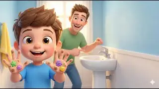 Washing Hands + Wheels on the Bus | 9 MIN Kids Songs Compilation 🎵 Fun & Educational