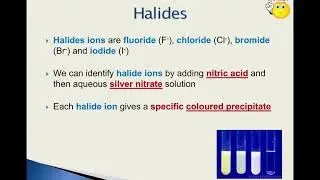AQA Chemistry - Identifying Halide Ions