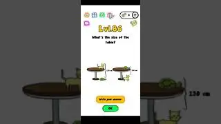 Trick me level 86 What's the size of the table walkthrough