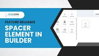 Spacer Element in Builder