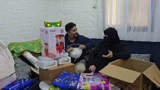 فتحت اكبر صندوق هدايا من الكويت عروس الخليج