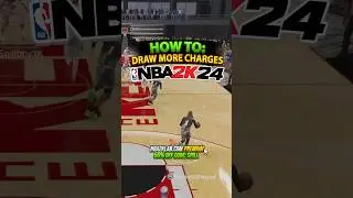 NBA 2K24 How to Play Defense + On Ball Defense Tips: Draw More Charges #nba2k24 #2k24 #2k