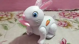 Kids Play with RC Rabbit Toy Light Music Toy Unboxing & Testing
