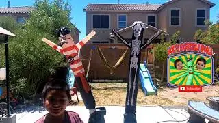 Nonstop 1 Hour of Halloween Air Dancers!