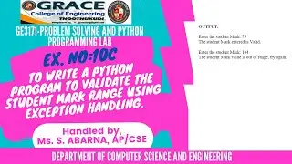 GRACE COE-CSE-GE3171-Problem Solving and Python Programming Laboratory-Ex10c
