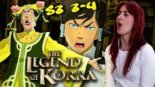 GET ME OUT OF BA SING SE!  | The Legend of Korra Season 3 Ep 3-4 REACTION!