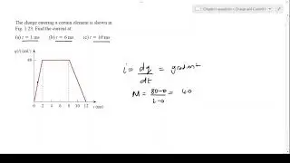 Charge current and Voltage example 1