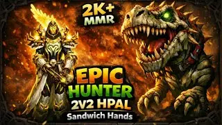 2k+ MMR 2v2 Arena – BM Hunter + HPal Gameplay | WoW 12.0