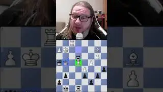 Острая шахматная тактика #шахматы #тренерпошахматам