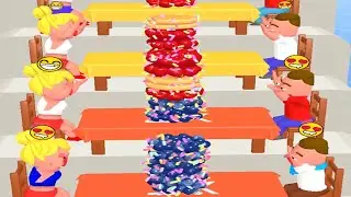 Pancake Run - Gameplay Walkthrough - All Levels (IOS, Android)