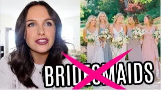 VLOG: why i'm not having bridesmaids at my wedding