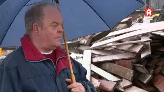Rinus ziet zijn huis in Rode Dorp na 40 jaar gesloopt worden