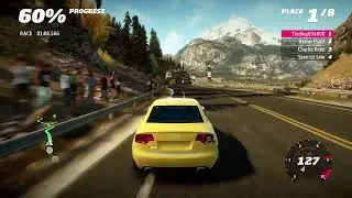 Audi Elite Speedrun end time of 1:50.312 Forza Horizon 1