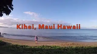 Ted and Tiff: Morning Beach Walk, Kihei Maui 2018