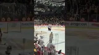 Rickard Hugg firar m&aring;l (Skellefte&aring; AIK mot Malm&ouml; Redhawks Skellefte&aring; Kraft Arena i SHL) (#Shorts)