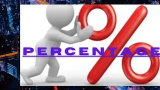 PERCENTAGE | In Tamil | Maths basics