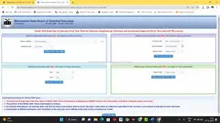 How to download final timetable of msbte exam winter 2022? #msbte #timetable @BhiseSir