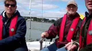 Sailing in Manitowoc's Inner Harbor...WHAT A RIDE!