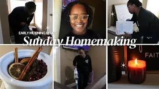 Sunday Homemaking Reset| Cleaning my Home and Making A Beef Stew