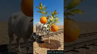 Girl Threw a Kinnu&hellip; Nature Did a Miracle 🌱🍊 | #viralstory #viraltoday #youtubeshorts #viralchallenge