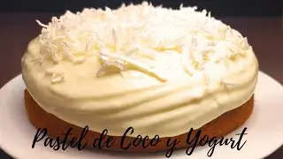 Pastel de Coco y Yogurt con Harina de Avena SIN HORNO | Saludable y F&aacute;cil (en Olla)