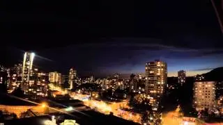 Vancouver Summertime Sunset Timelapse