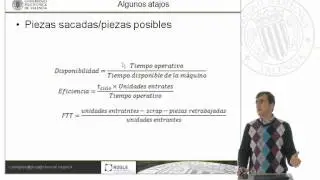 OEE Eficiencia global de máquina