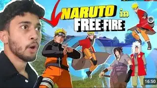 NARUTO IN FREE FIRE |SQUAD VS SQUAD |FREE FIRE GAMEPLAY 2025 |FREE FIRE
