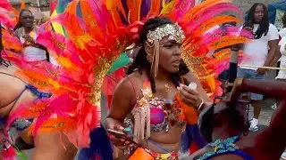 😱🔥🇩🇲￼Fantacy tribe Band with  (🐐)Signal Band  Dominica Carnival 2024🔥🔥🔥