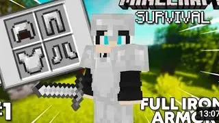 Full iron armor minecraft 💯💯 pocket edition yeise banaye #minecraft #viralvideo#skgaming #ironarmor