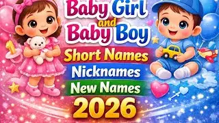Top baby girl/boy names Nick and short names baby boy/girl #girl #babyboy #babygirl #new #youtube