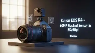Canon EOS R4 уже здесь: 60-мегапиксельный многослойный сенсор и 8K/60p!