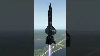 No Rocket Booster Landing Here! | X-Plane | X-15